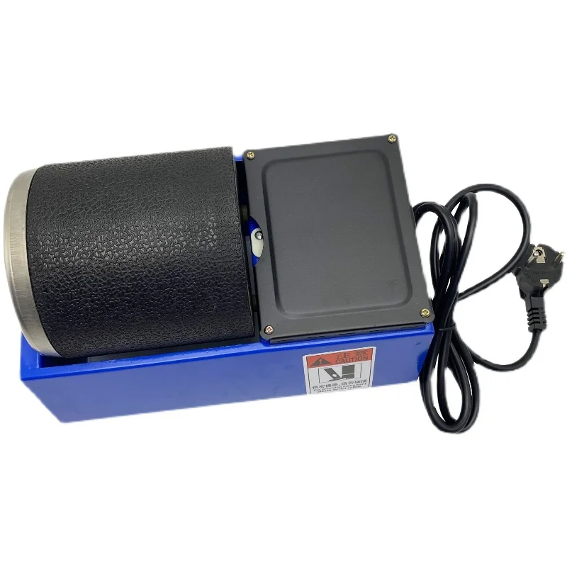 New Electric polishing, polishing machine, Wenwan Buddha beads, polishing, low-speed drum, rubber bucket polishing mini machine