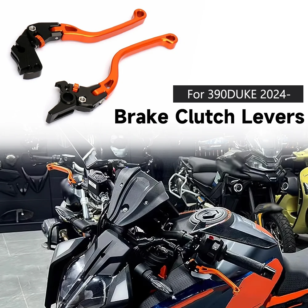 

Motorcycle Accessories Orange Brake Clutch Levers Kit For 390DUKE 390 duke DUKE 390Duke 390 Duke 2024 New