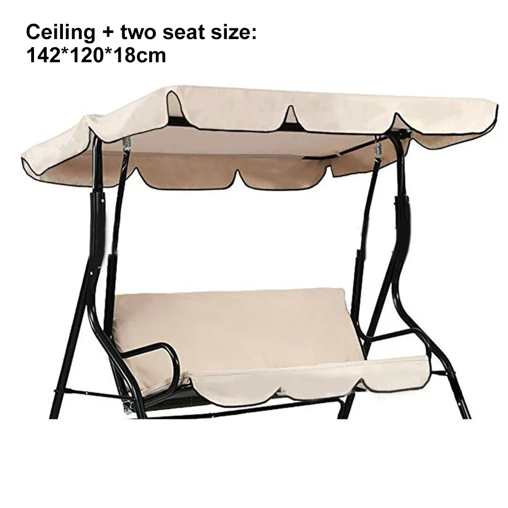 Garden Swing Cover Outdoor Yard Swing Canopy Cover Sun Canopy Cover Courtyard Rainproof Swing Courtyard Sunshade Cover