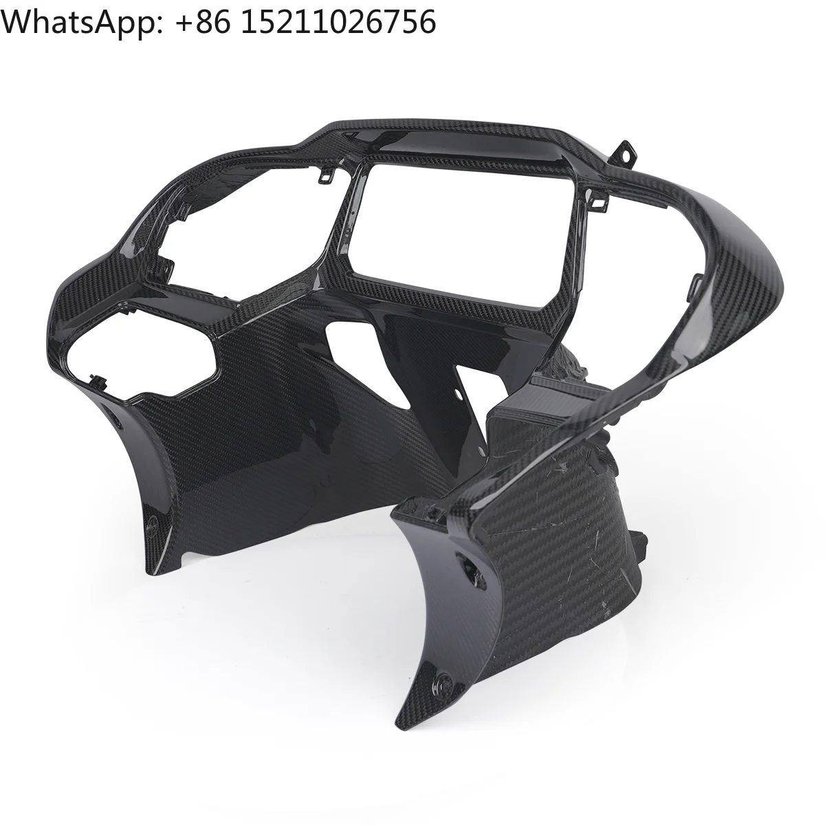 Carbon Fiber Instrument Liners Fairing Dash Trim for Harley Touring 2023.5+ CVO Road Glide FLTRXSE, 3K Twill Custom Bike Parts