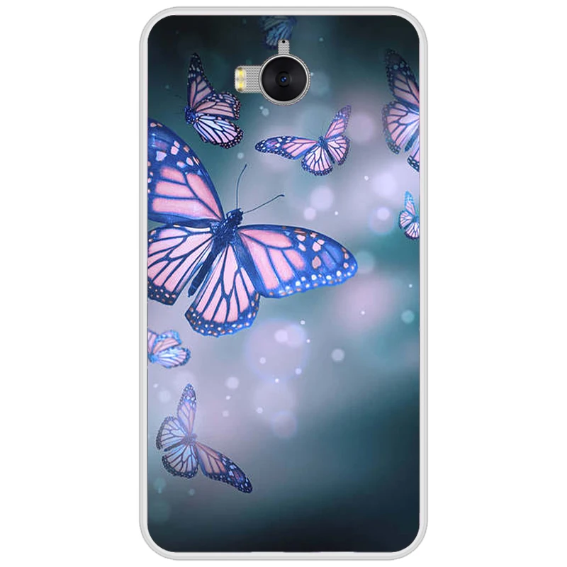 For Huawei Y6 2017 Case Silicon Soft Back Cover Phone Case Y5 2017 TPU Fundas for Huawei Y5 Y6 2017 Mya-l22 Mya-u29 Cover Bumper