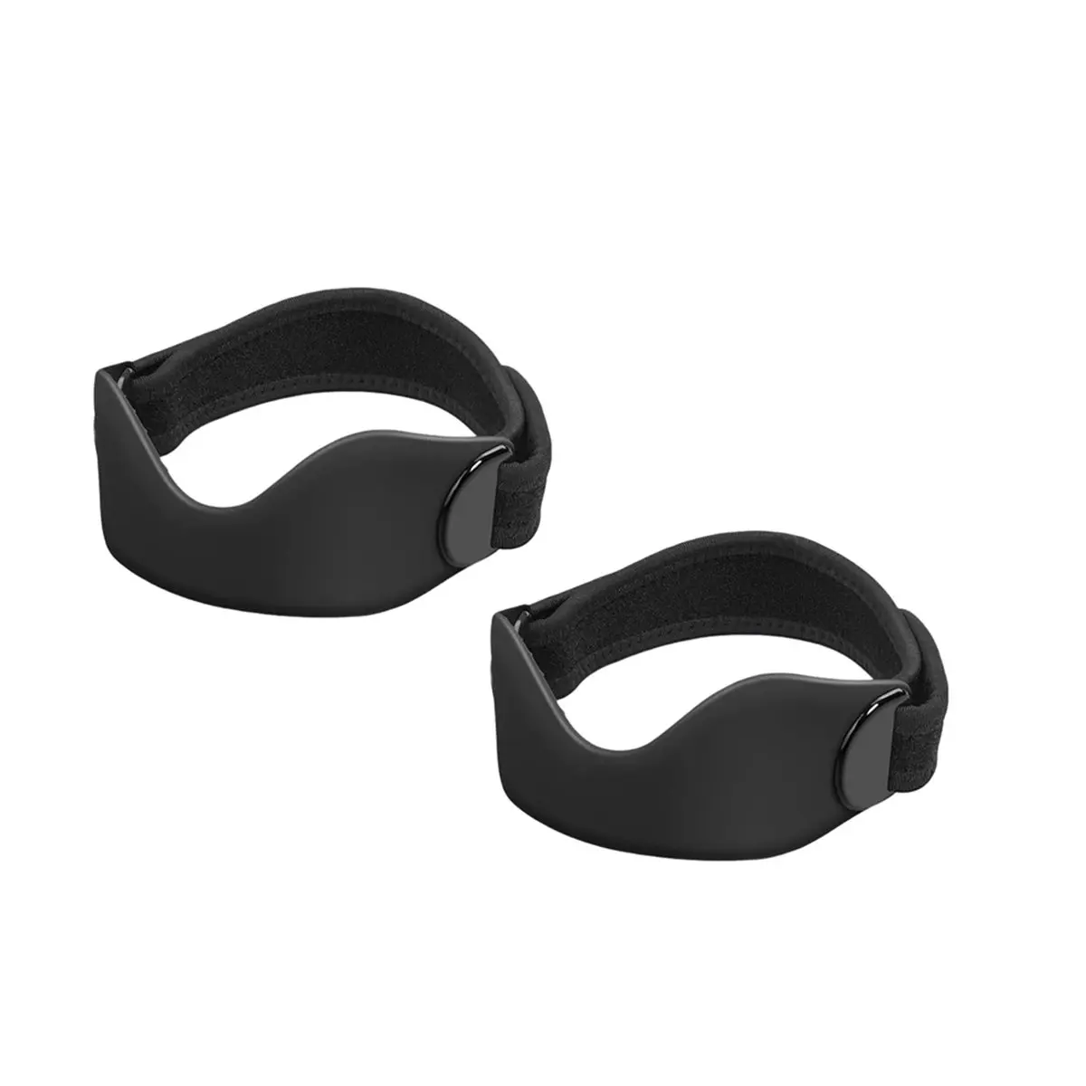 [NEW] Silicone Patellar Tendon Support Strap 2-Pack, Knee Brace for Women & Men, Adjustable Non-Slip Patella Band Support