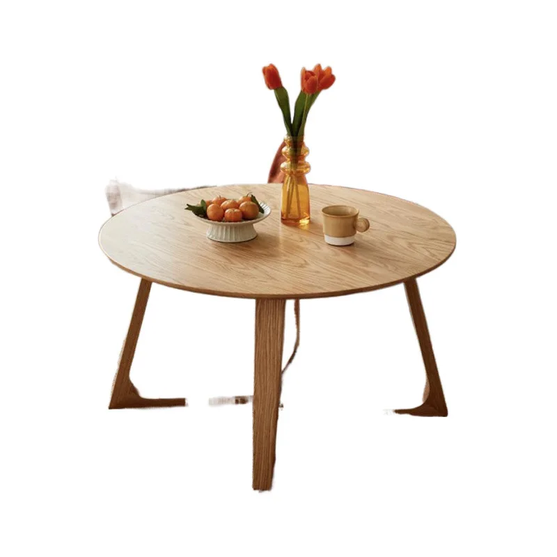 

Home B & B Nordic coffee table combination table ins style living room simple modern round Internet celebrities