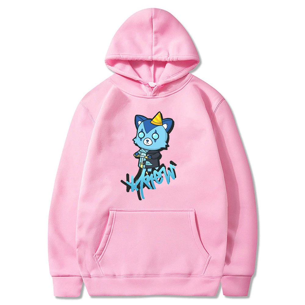 ItsFunneh Krew District Merch Hoodie Long Sleeve Streetwear Women Men Hooded Sweatshirt Harajuku Funny Clothes