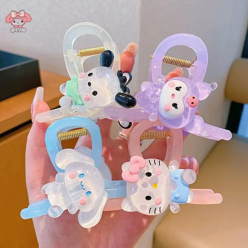 لطيف الكرتون سانريوس مرحبا كيتي كورومي مقاطع الشعر الحلو الفتاة القلب طالب خلع الملابس القرش كليب كرسي اكسسوارات مهرجان هدية