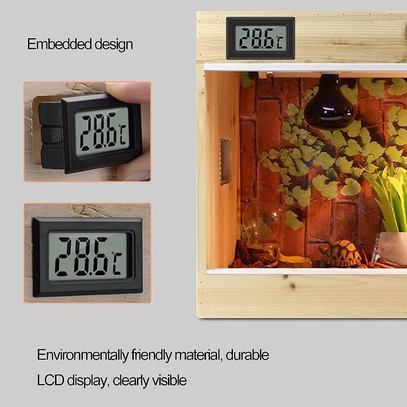 Mini Digital LCD Indoor Convenient Temperature Sensor Humidity Meter Thermometer Hygrometer Gauge