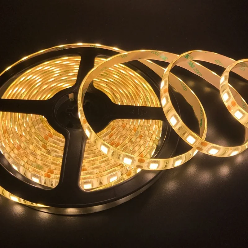 5m SMD 2835 5m/pack LED Strip Light Brighter Than 3528 5050 Flexible DC 12V 300 LEDs Home Christmas Party Tape