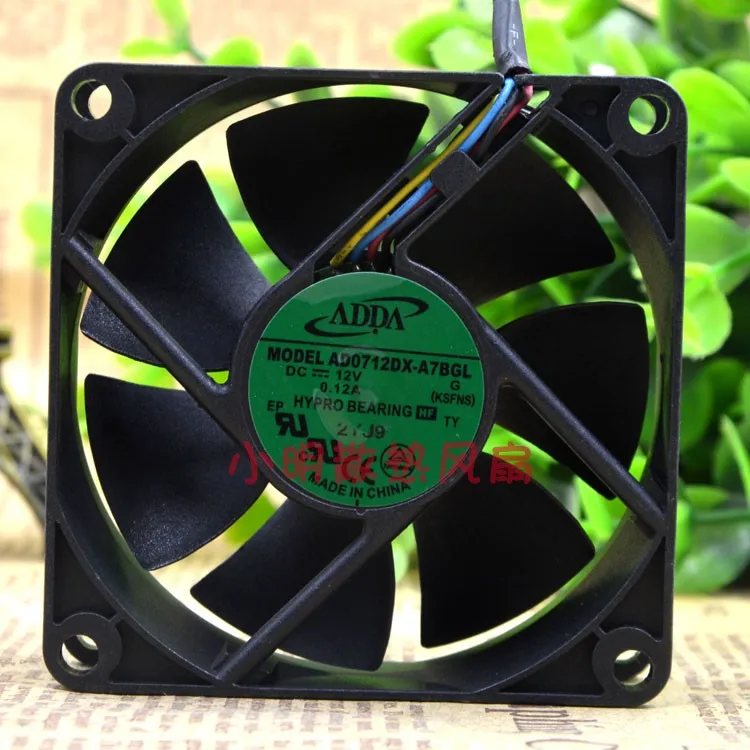 

AD0712DX-A7BGL 12V 0.12A 7025 7CM CPU TEMPERATURE CONTROL COOLING FAN