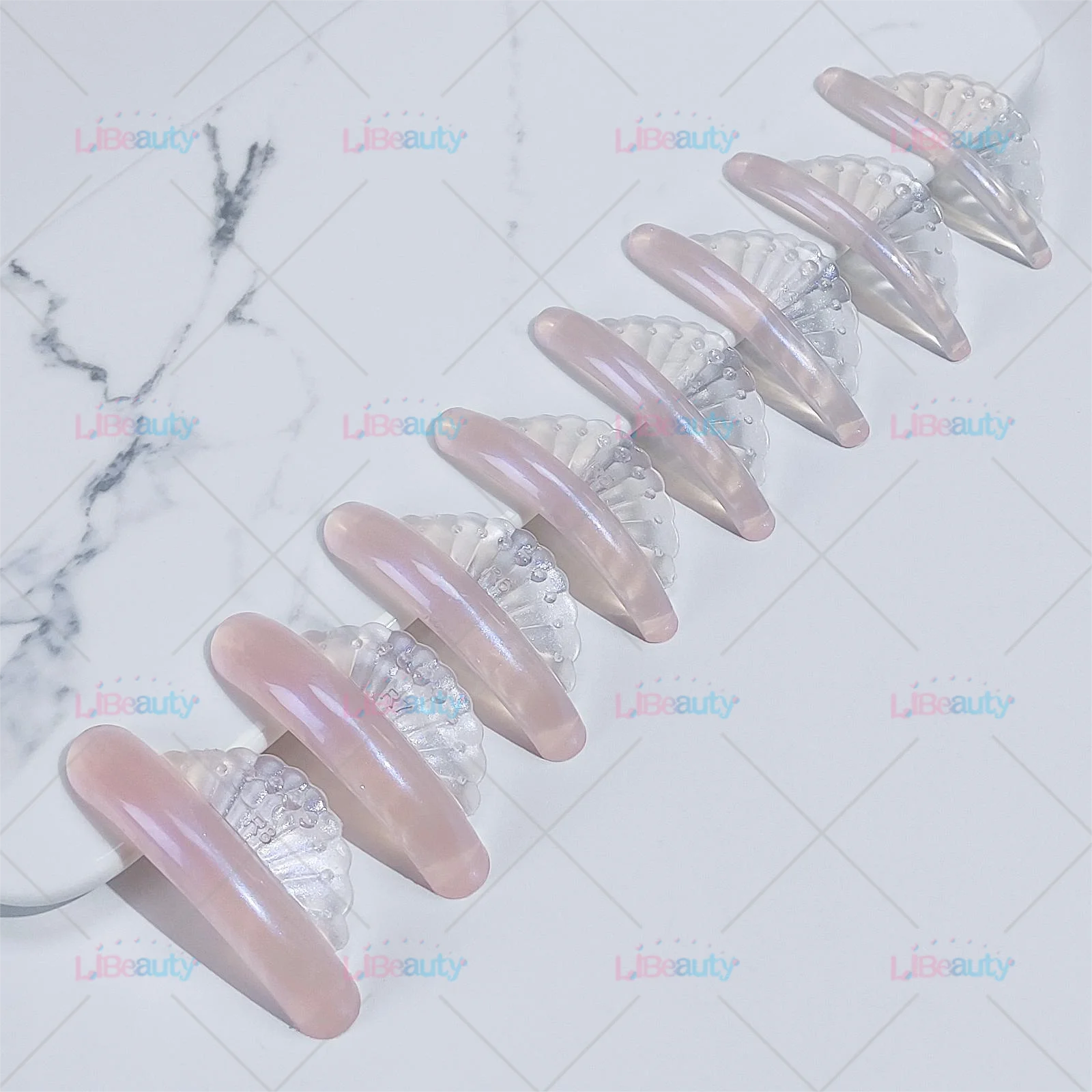 Libeauty 8 Paar kleberfreie Silikon-Wimperndauerwellen-Pads, klebriges Wimpernlift-Schild, Heben, 3D-Wimpernzange, Zubehör, Make-up-Werkzeug – Detail 18