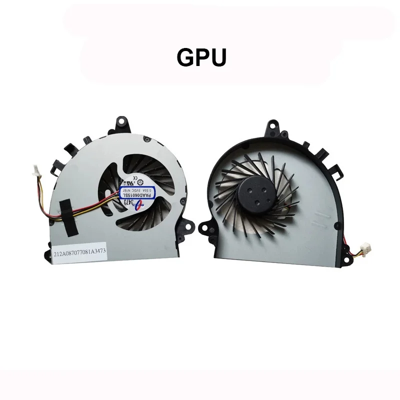 New Genuine Laptop Cooler CPU GPU Cooling Fan For MSI GS70 2PE GS72 Stealth Pro