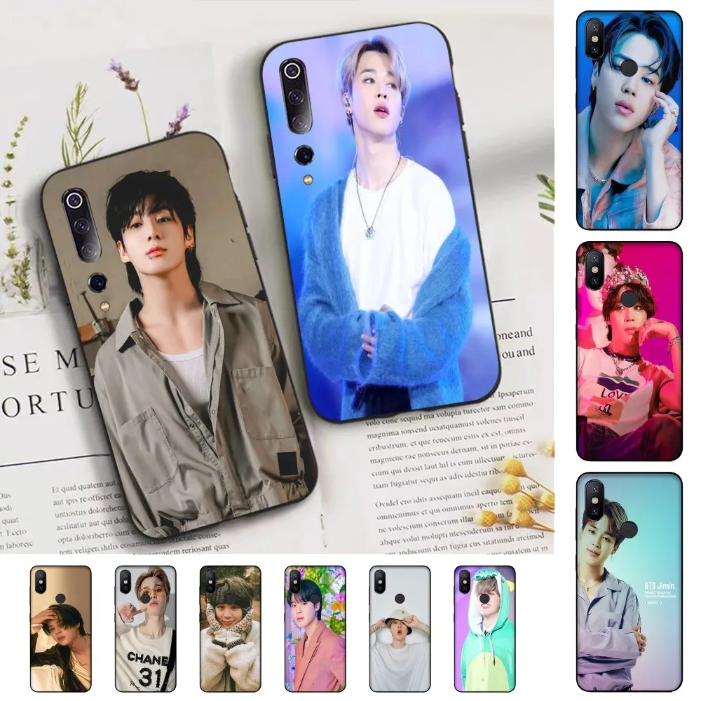 Singer J-JIMINS-S Phone Case For Xiaomi Mi 5X 8 9 10 11 12 Lite Pro 10T PocoX3pro PocoM3 Note 10 Pro Lite