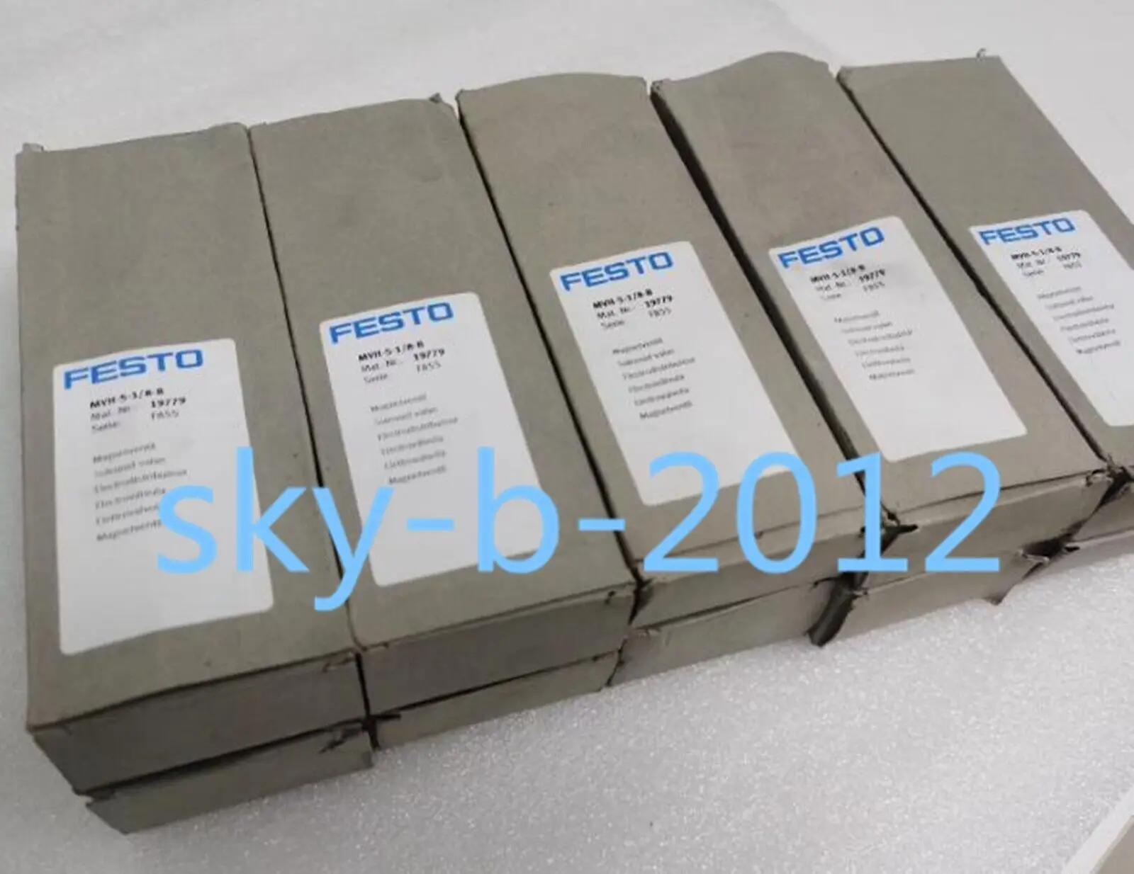 1 Stuks Nieuw In Box Festo Magneetventiel MVH-5-1/8-b 19779