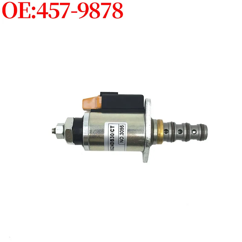 

KWE5K-60 G24DB30 457-9878 KWE5K60 4579878 Pilot Pump Solenoid Valve for Caterpillar E347D E365C Excavator Accessories New Parts