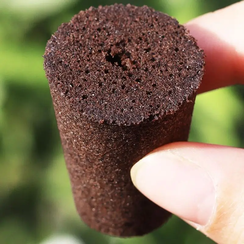 12Pcs Root Growth Sponges Plant Seed Starter Pods Seed Starting Seed Pods Easy To Use Seed Root Sponge Plug For Gardening