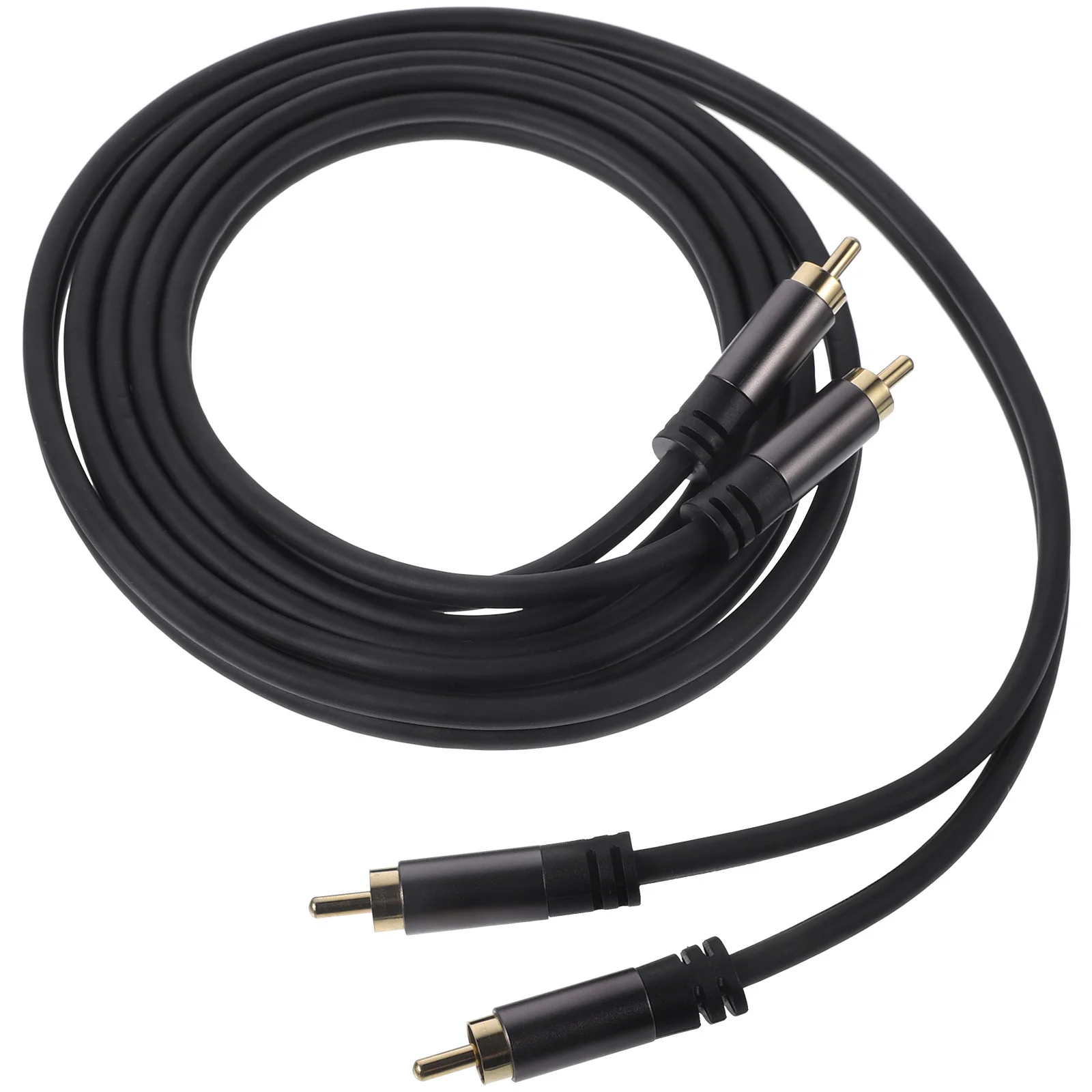 

1m Double Rca Audio Cable Subwoofer Auxiliary Cord Audio Cord Speaker Cable Stable Clear Sound Transmission