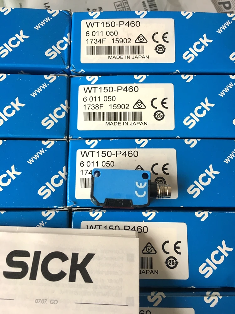 New original SICK photoelectric sensor WT150-P460 item number 6011050