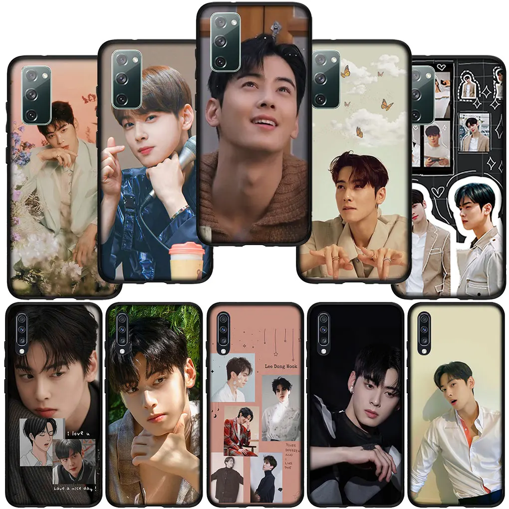 Cha EunWoo Lee Dong min K POP Eun Woo Phone Cover Case for Motorola Moto G9 G30 G50 G60 G40 G52 G41 G42 G22 G71 E32 E7 G100 G