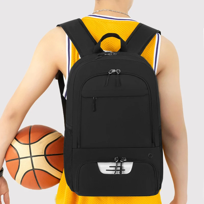 Large Capacity Sports Gym Backpack Multifunction Fitness Yoga Swim Basketball Bag Outdoor Camping Hiking Pack with Shoes Pocket