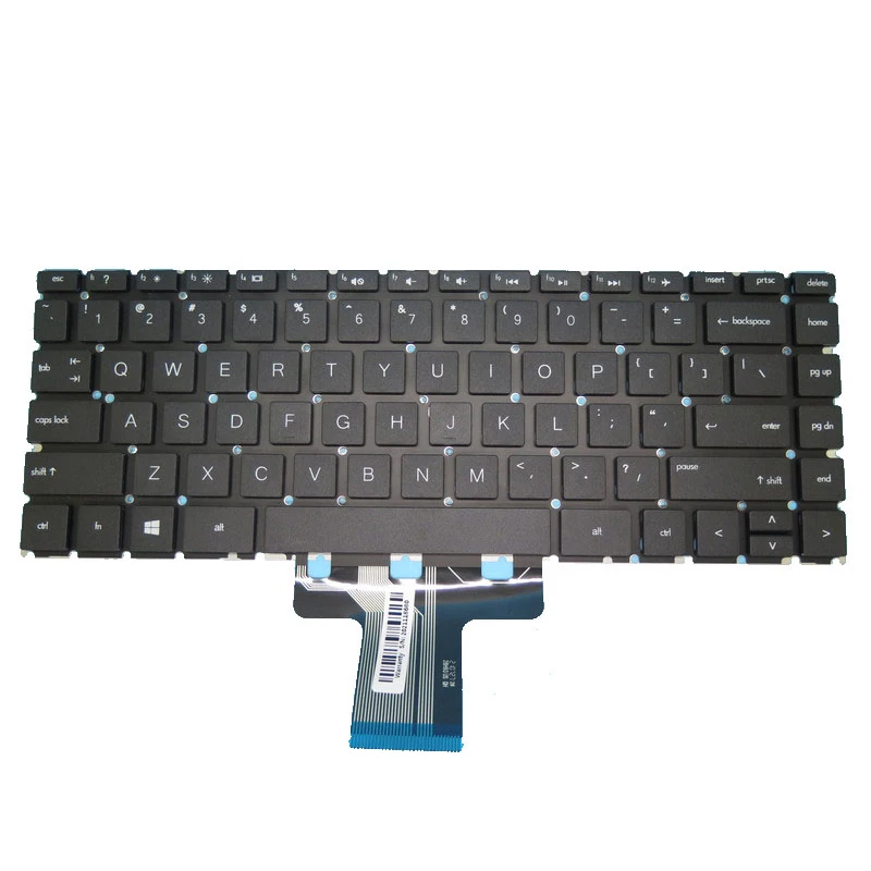 Laptop Keyboard For HP 14-CB 14-CB159NR 14-CB159NR Black Without Frame United States US