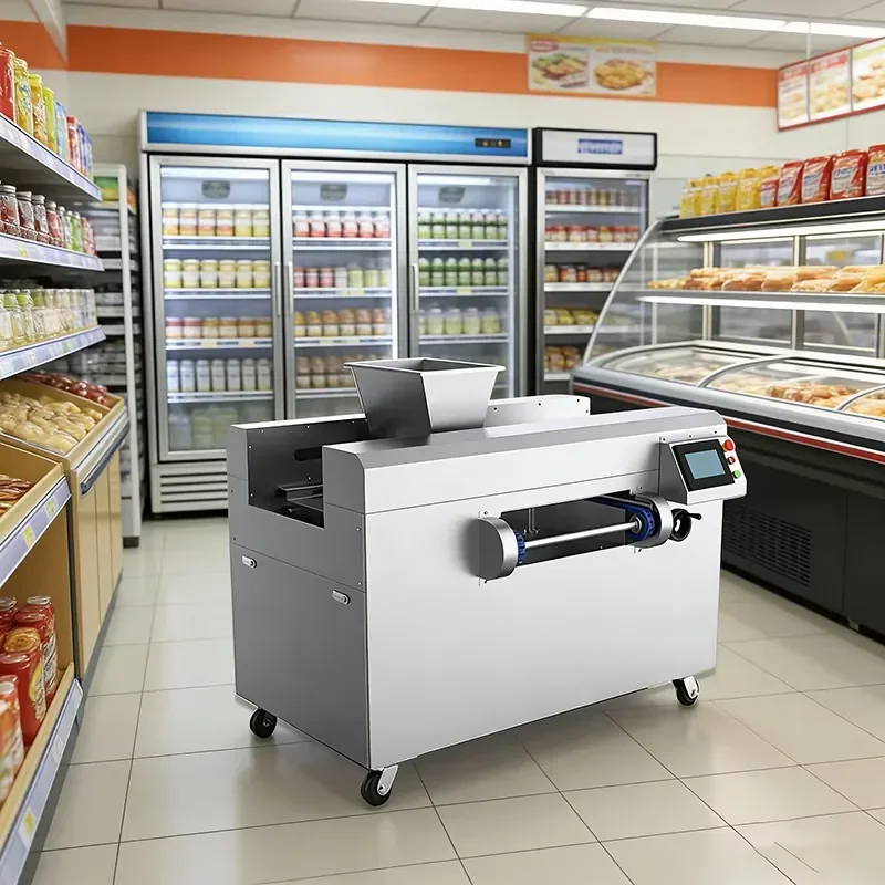 Continuous Production Smart Commercial Pancake Maker Chapati Maker Machine Tortilla Maker Machine Supermarket Kitchen