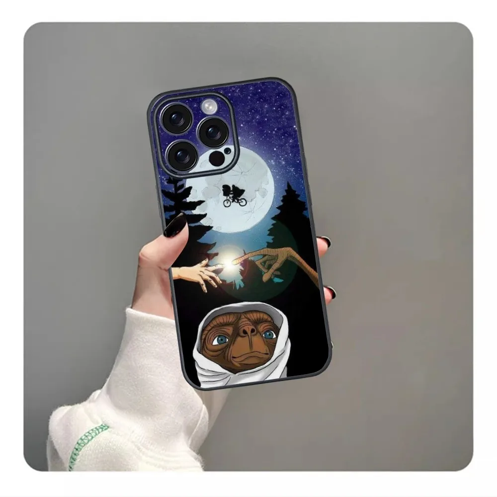 E.T. the Extra-Terrestrial Phone Case For iPhone 16 15 14 13 12 11 PRO MAX PLUS Mini TPU Soft to Skin-friendly case