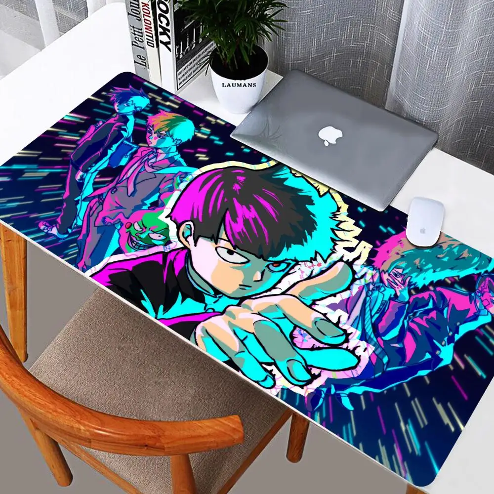 

mob psycho 100 Mouse Pad Mouse Pad Desk Mouse Pad Cute HD Desk Pad Extended Gaming Keyboard Mats Large XXL Gamer Mousepad 90x40