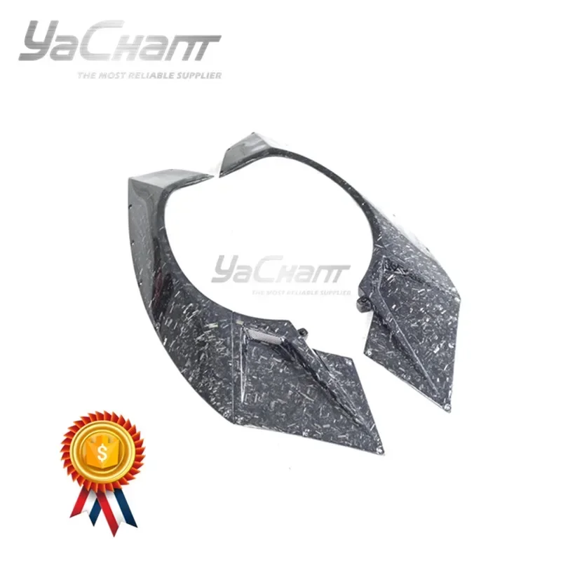 

Carbon Fiber Forged Carbon Weave Rear Fender Flare Fit For 2011-2017 Aventador Coupe & Roarster SVJ-Extra Wide