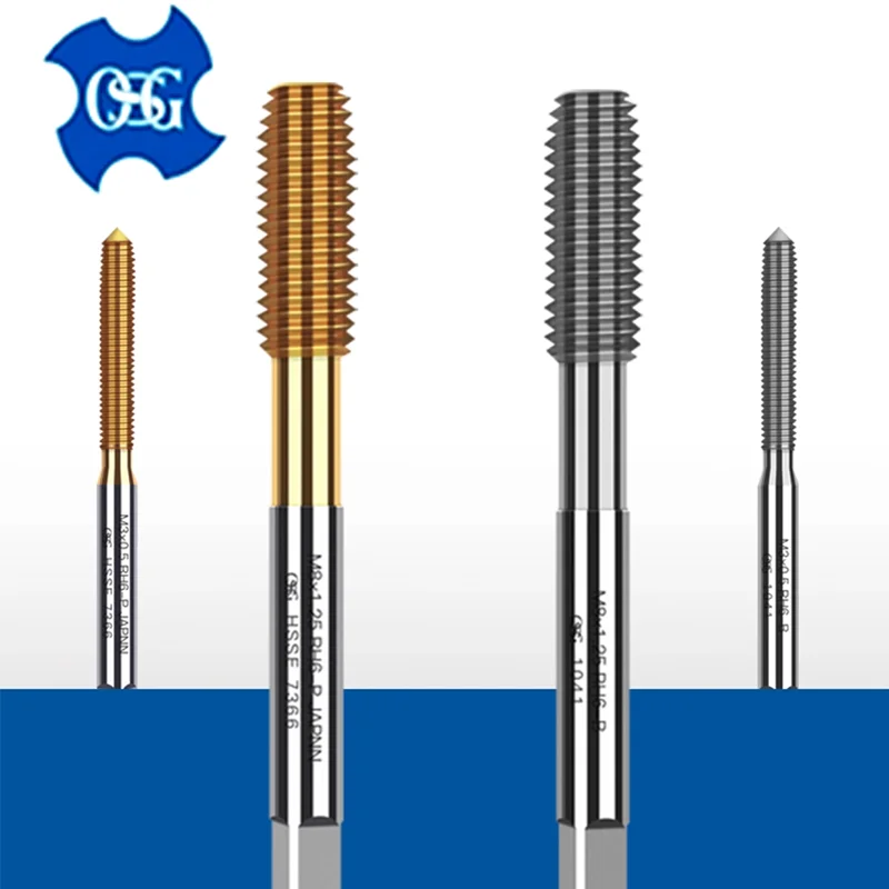 Japan OSG HSSE Roll Forming Tap TIN NRT RH B M1 M1.2 M1.4 M2 M2.5 M3 M4 M5 M6 M8 M9 M10 M1 M12 Machine Screw Thread Taps