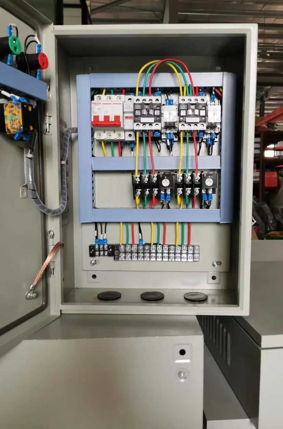 Control Cabinet 3 Phase Distribution Box Low Voltage Control Box Custom  Enclosure Industrial