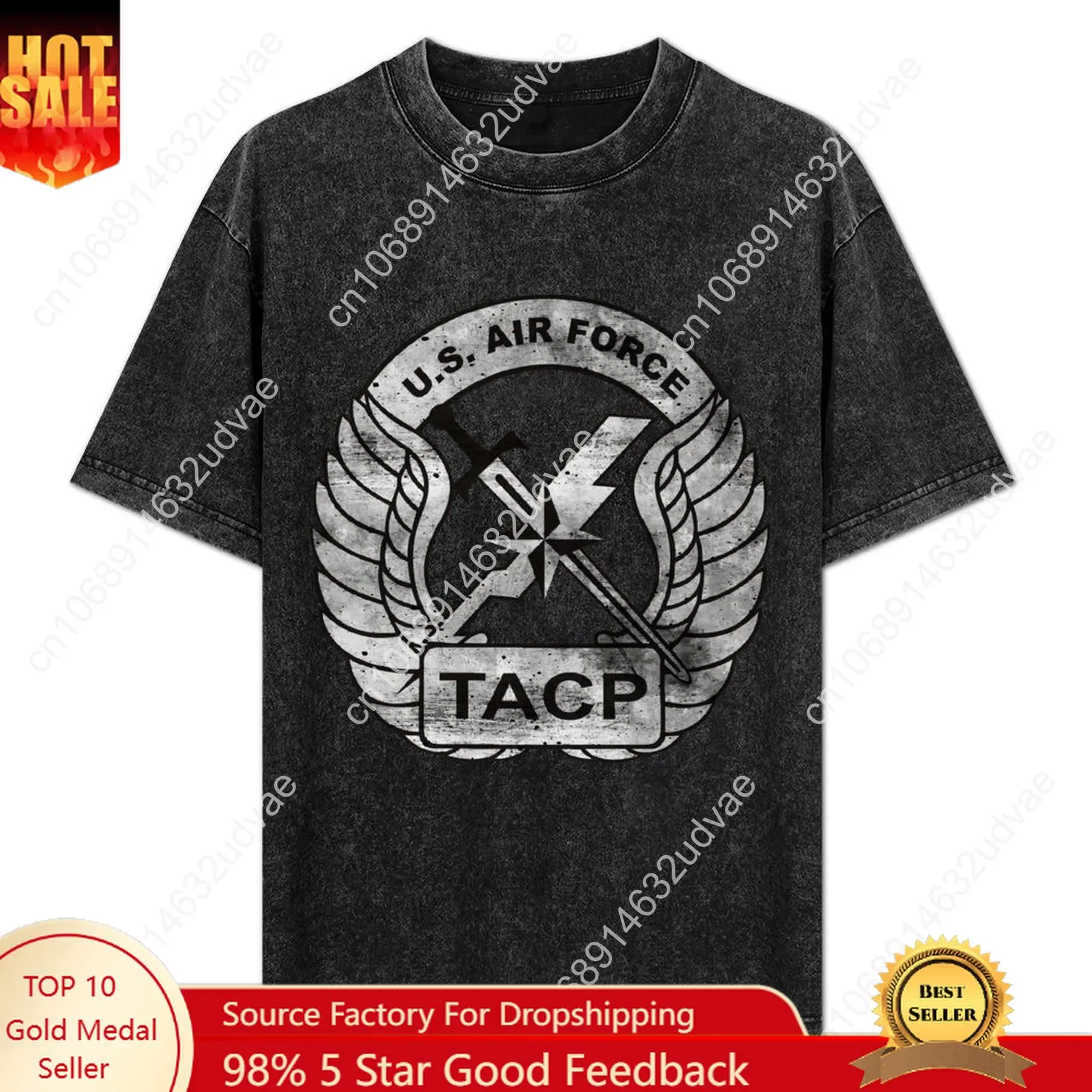 

US Air Force Tactical Air Control Party Retro T shirts mans womans Tshirt Short T-shirt Custom tops Unisex clothes tshirt