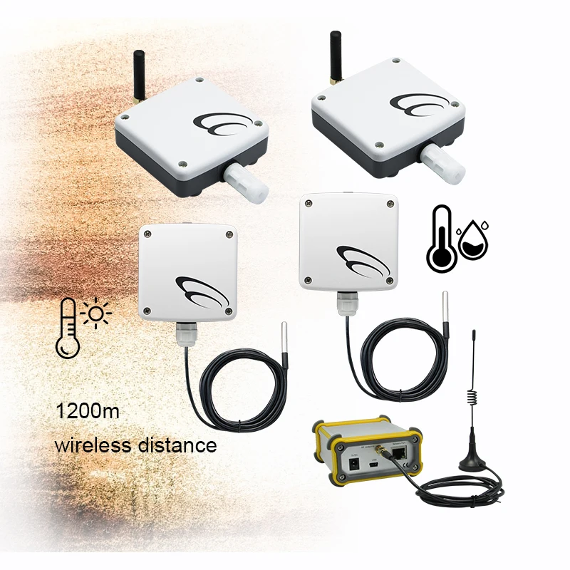 NB-IOT Lora Lorawan Wireless High Temperature Humidity Sensor room temperature and humidity device