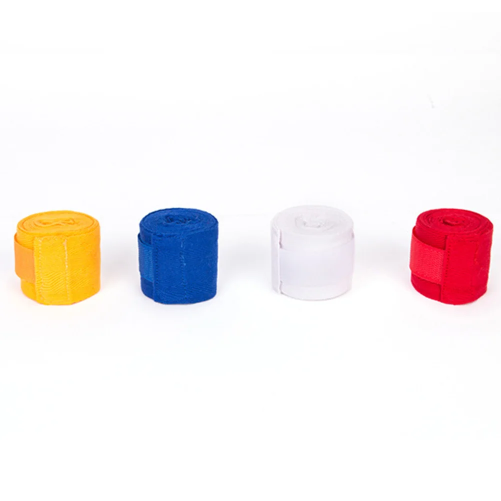 

1Pair 2.5m Cotton Hand Wraps Bandage Breathable Handguard Belt for Boxing Mma Training White Hand Wraps Boxing