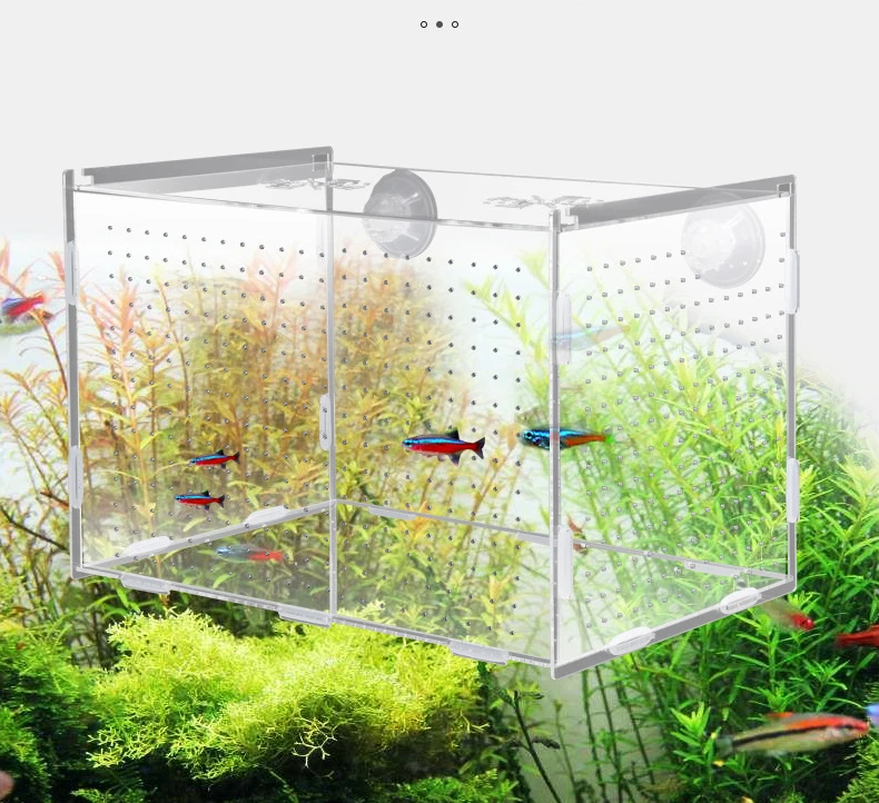 Fish Tank Small Fry Breeding Box Acrylic Fish Isolation Box Spawning Hatching Room Fish Supplies Aquarium Accessories