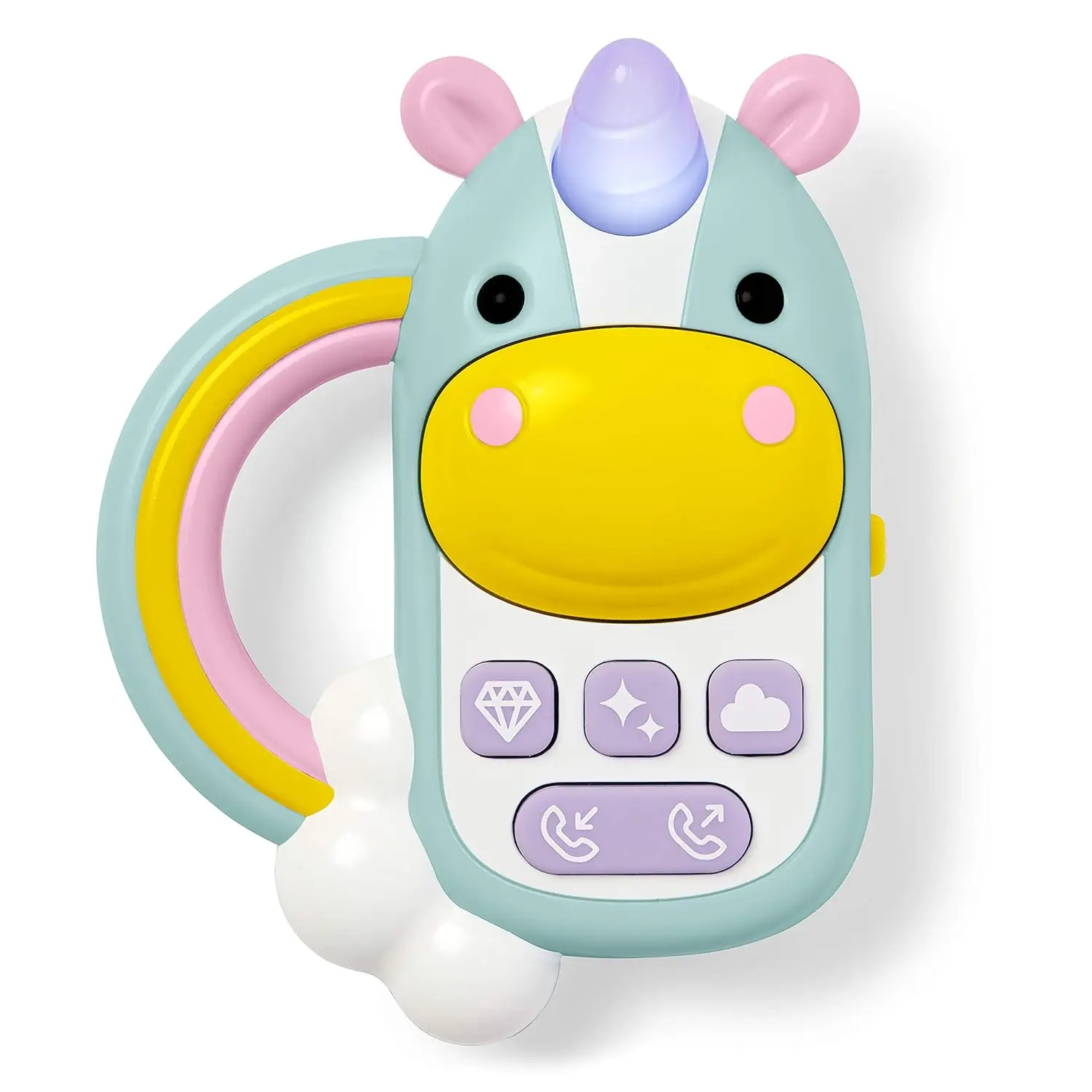 3-in-1 Baby Activity Push Walker to Toddler Scooter, Zoo Unicorn & Phone Toy view 5