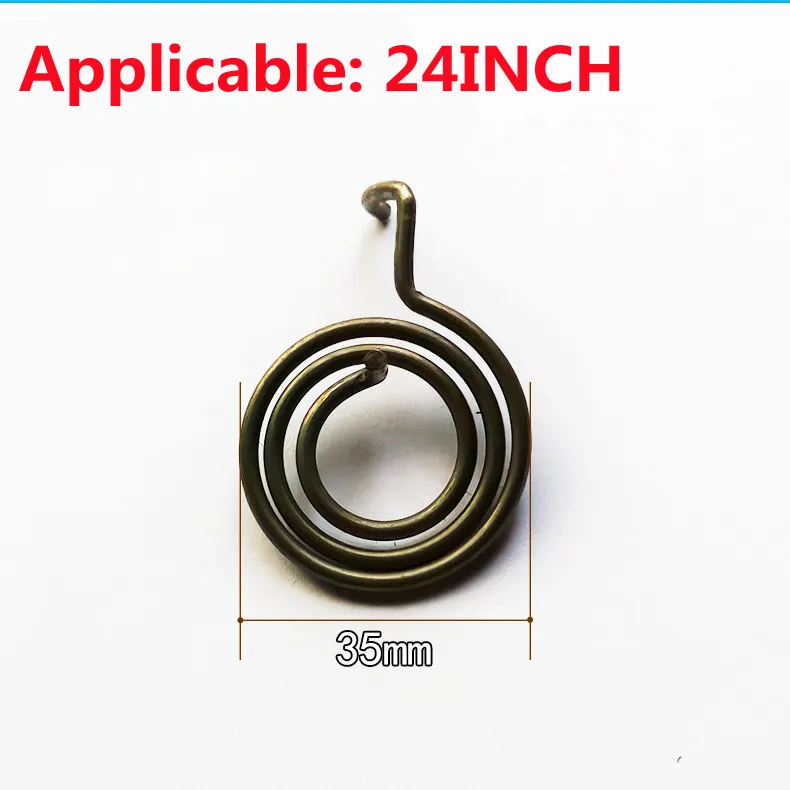 Fotografia 6: 4 peças 18 polegadas/24 polegadas chave de barra de aço acessórios mola de torção