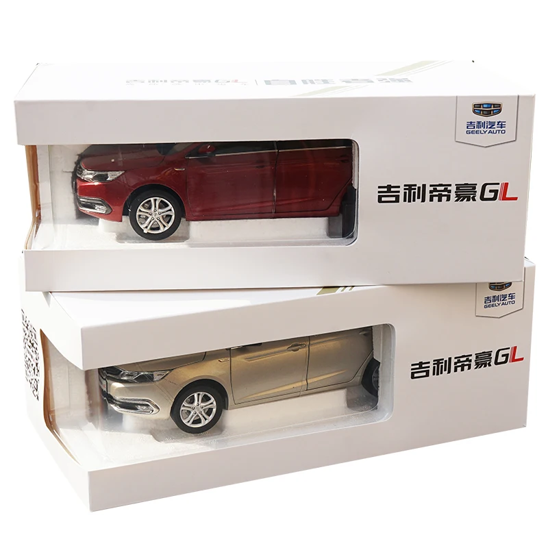 

1:18 Original Geely Emgrand GL Car Model Geely Alloy Simulation Car Model