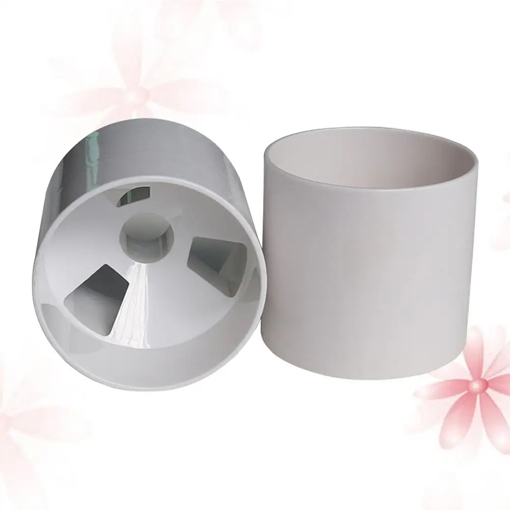 4 Pcs Golf Plastic Hole Cup Ivory White ABS Durable Practice Cups Training Equipment Putting Child Mugs Garden Putter Chipping