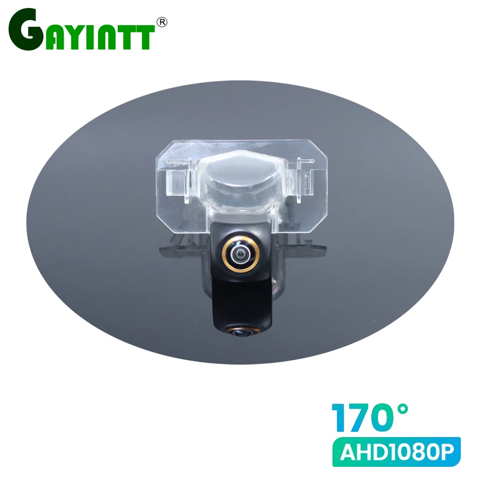 GAYINTT 170° 1080P Vehicle AHD HD Car Rear View backup Camera For Honda Fit Jazz MK1 MK2 2001-2013 Honda Freed MK1 MK2 2008-2019