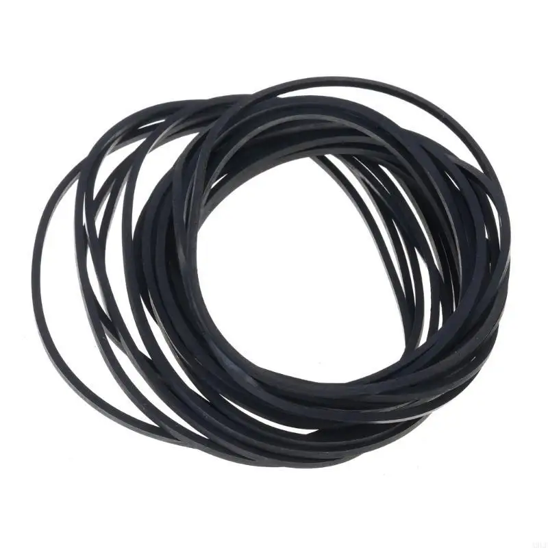 

A9LF 20 Pcs/pack Recorder Rubber Belts 40-145mm for Recorders DVD Drive
