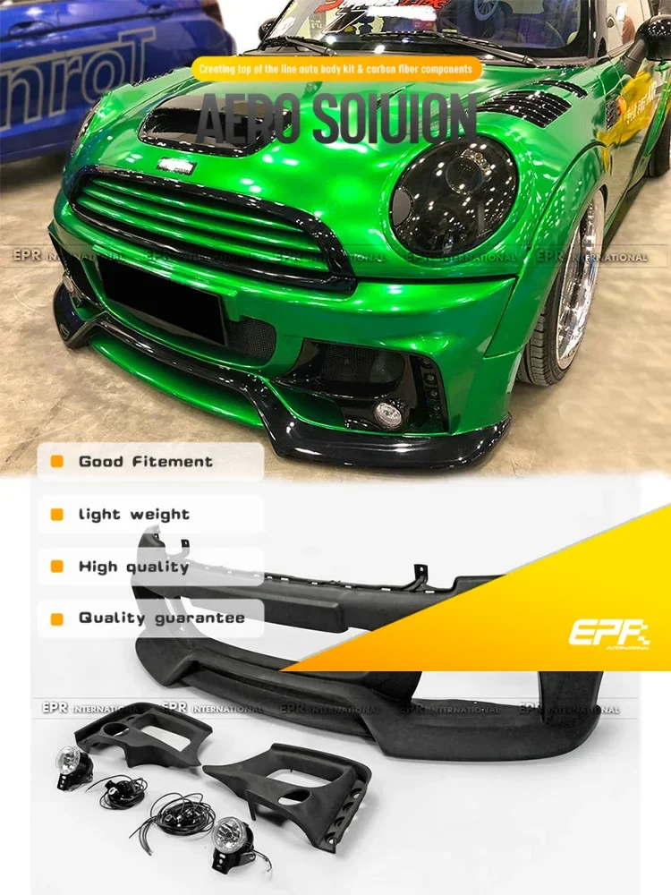

Для Mini Cooper R56 Ver.2.11/2.12 AG-Style Передний бампер (НЕ с противотуманной фарой и светодиодом)