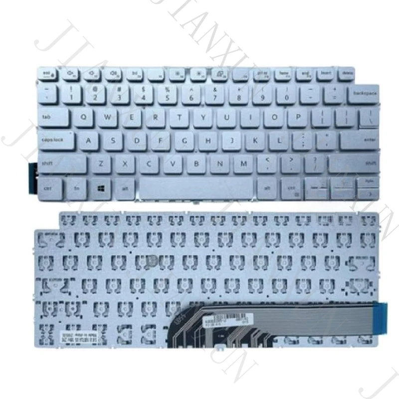 S+New For Dell Latitude 3301 3410 E3301 P114G P120G US no backlit Keyboard silver