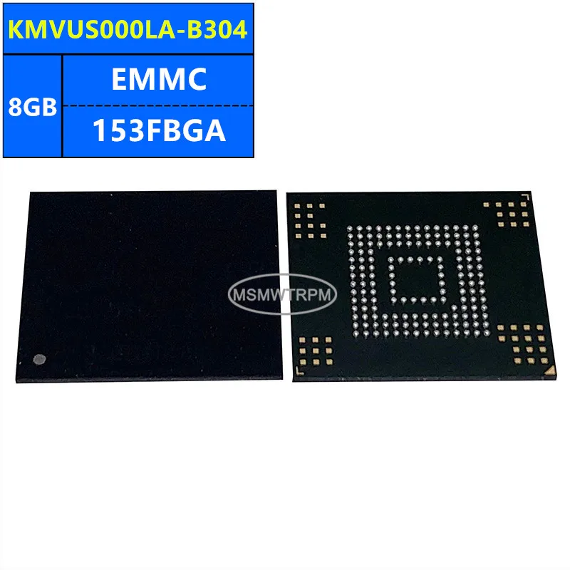 KMVUS000LA-B304 KMVNW000LM-B206 KLM8G4DEHE-B101 EMMC 8GB 153FBGA メモリチップIC 電子部品 新品純正