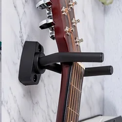 Universal Wall-Mount Guitar Hanger Stand Holder for Electric/Acoustic/Bass Guitars & Erhu