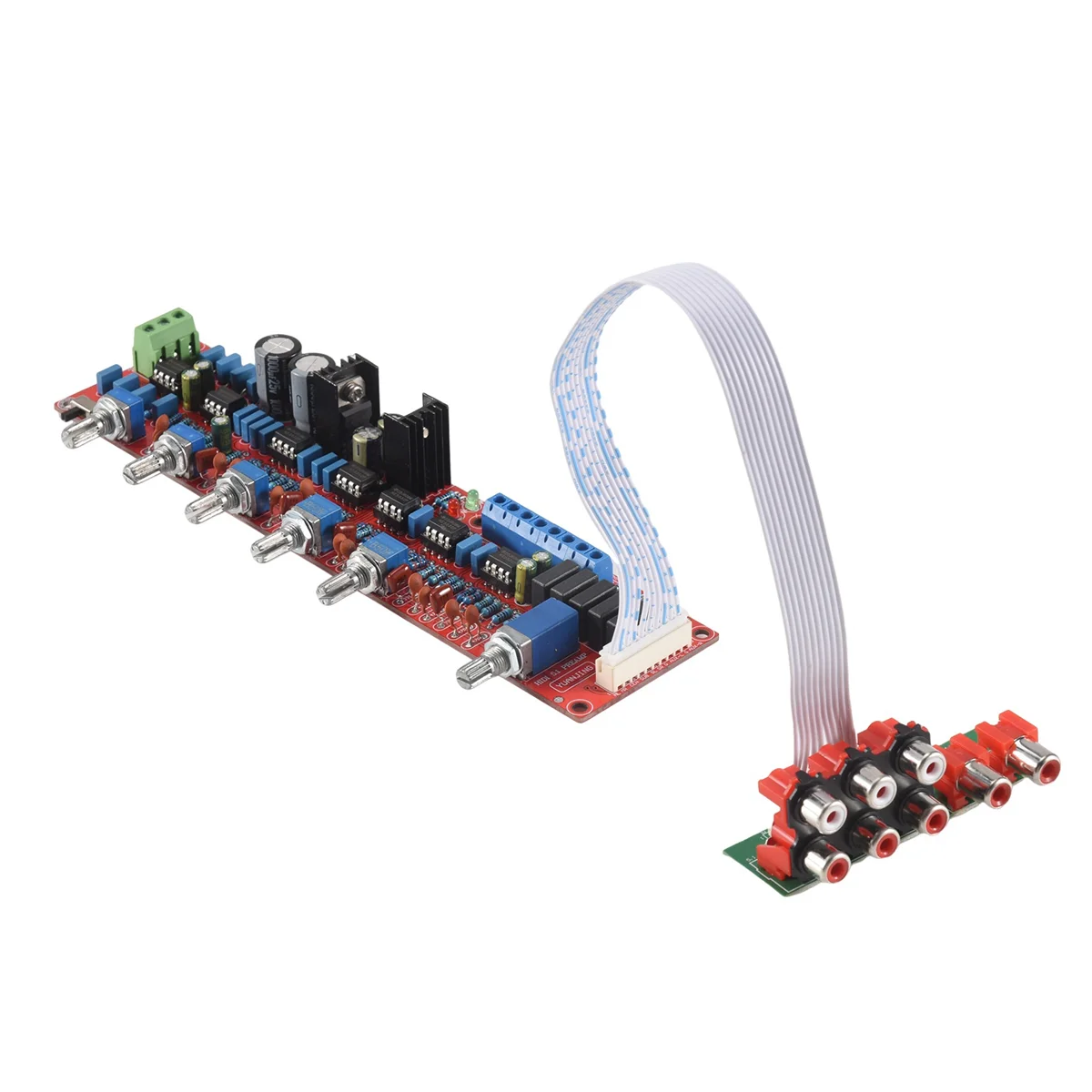 BAAZ HOT ~ NE5532 المضخم بورد HIFI 5.1 لهجة لوحة التحكم في مستوى الصوت لوحة Preamp خلاط مجلس قبل مكبر للصوت المجلس