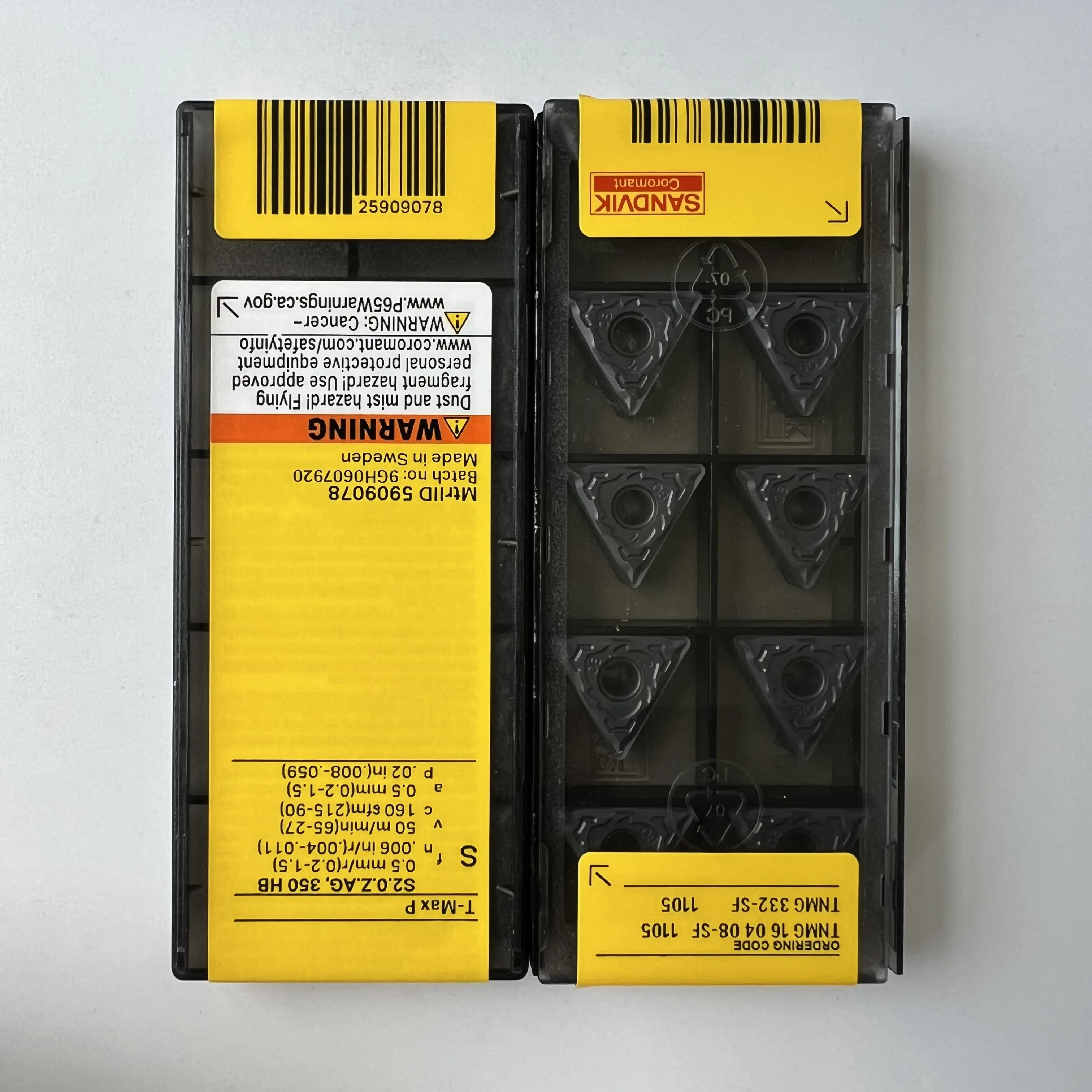 TNMG160408-SF 1105 / Original Hartmetallklinge 10 Stk