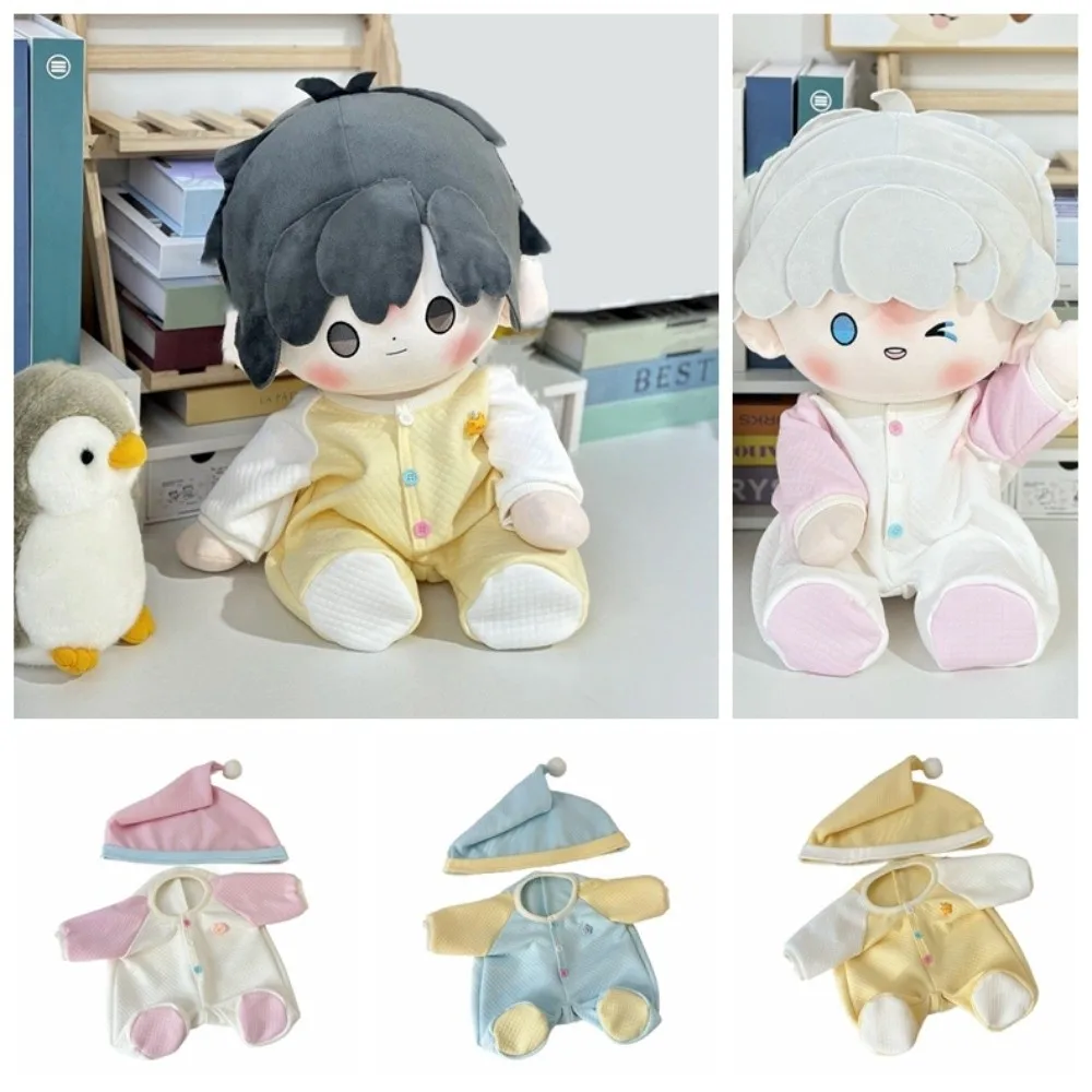 

Jumpsuit 40cm Cotton Doll Clothes Clown Hat Replacement Doll Clothes Cartoon Sitting Posture No Attribute Doll Clothes