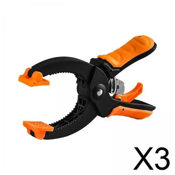 

3xSpring Clamp Powerful Clamping Force Durable Professional Random Color