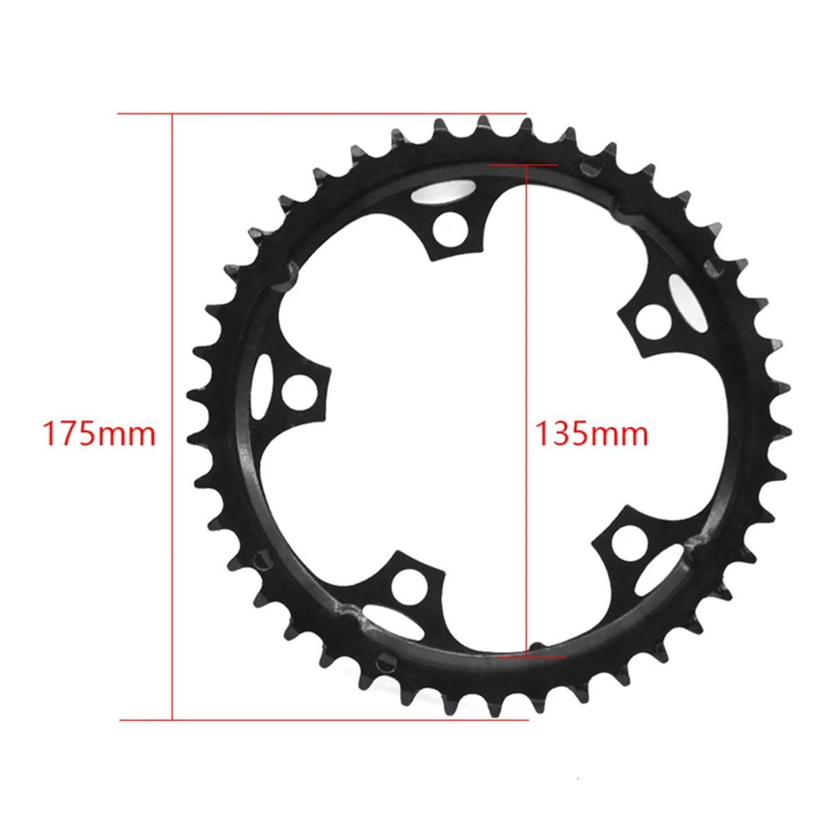 Electric Bicycle Ebike Chain Wheel Chain Ring 42T Chainwheel for TongSheng TSDZ2 TSDZ-2B Mid Drive Motor Chainwheel