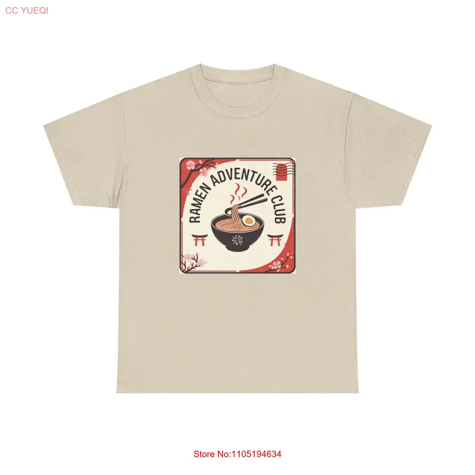 Vintage Ramen Adventure Club camiseta divertida algodón Japón perfecto para ing vintage lavado streetwear ligeramente transpirable Casual suave