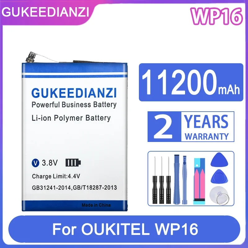 

GUKEEDIANZI Replacement Battery S95 11200mAh For OUKITEL WP16 Bateria